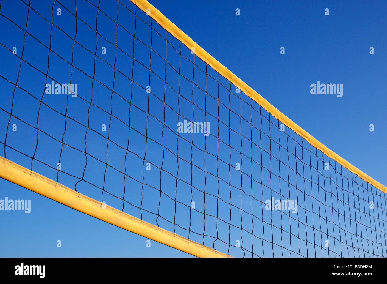 Beach volley net protaras Cipro mediterraneo Foto Stock