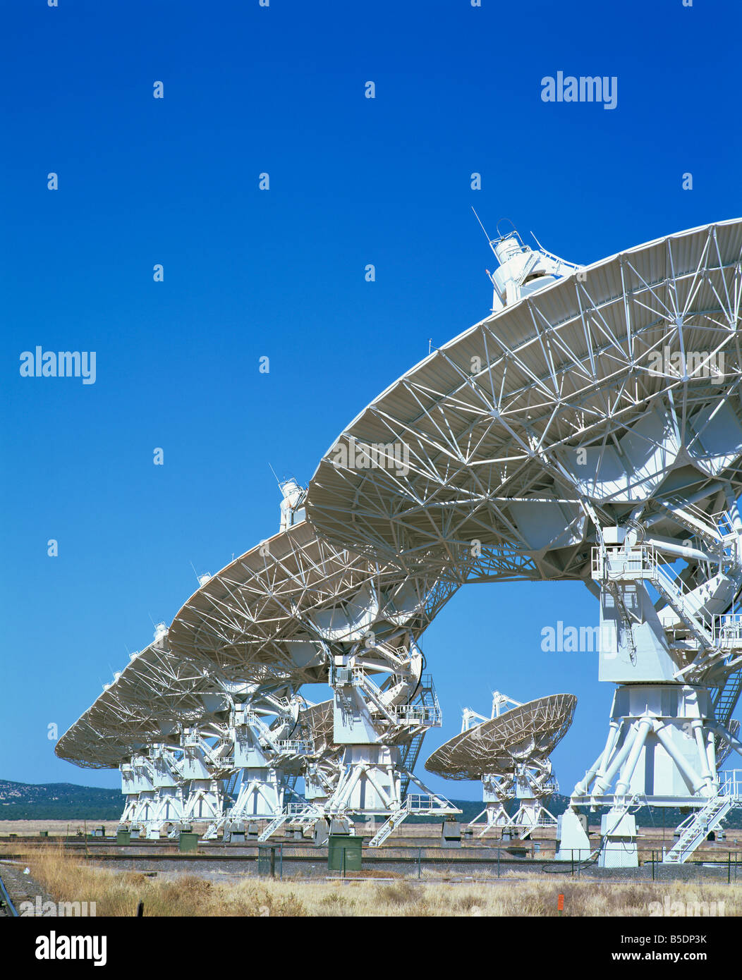 VLA radio telescopi a Socorro nel Nuovo Messico Stati Uniti d'America Nord America Foto Stock