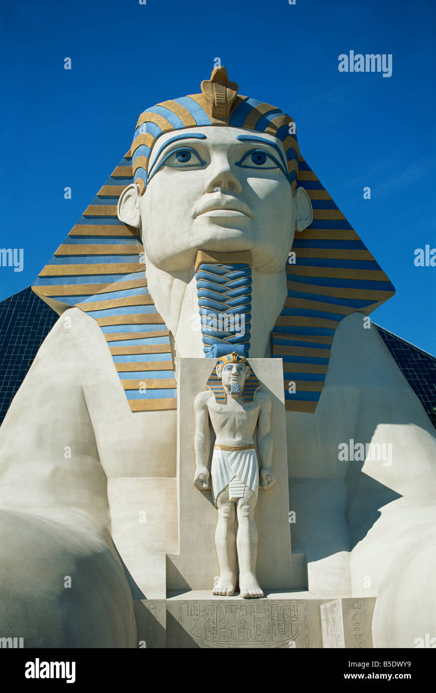 Sphinx, Hotel Luxor, Las Vegas, Nevada, Stati Uniti d'America, America del Nord Foto Stock