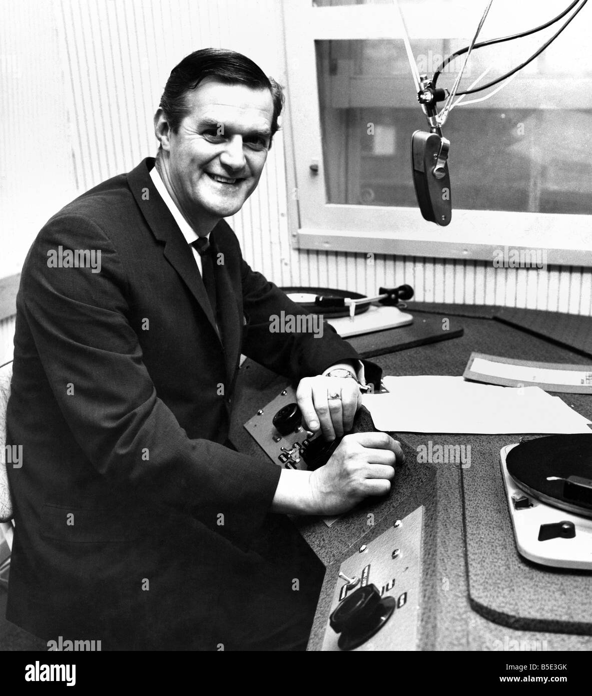 Tony garrese. Disc Jockey di radio pirata nave "Atlanta" Maggio 1964 &#13;&#10; Foto Stock