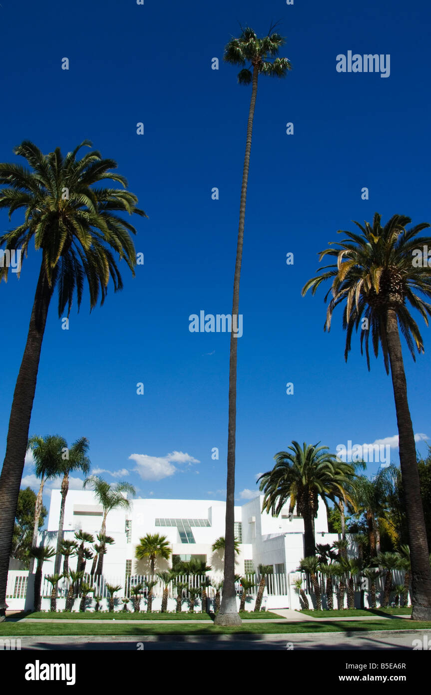 Ville dei ricchi e famosi, Beverly Hills Los Angeles California, USA, America del Nord Foto Stock