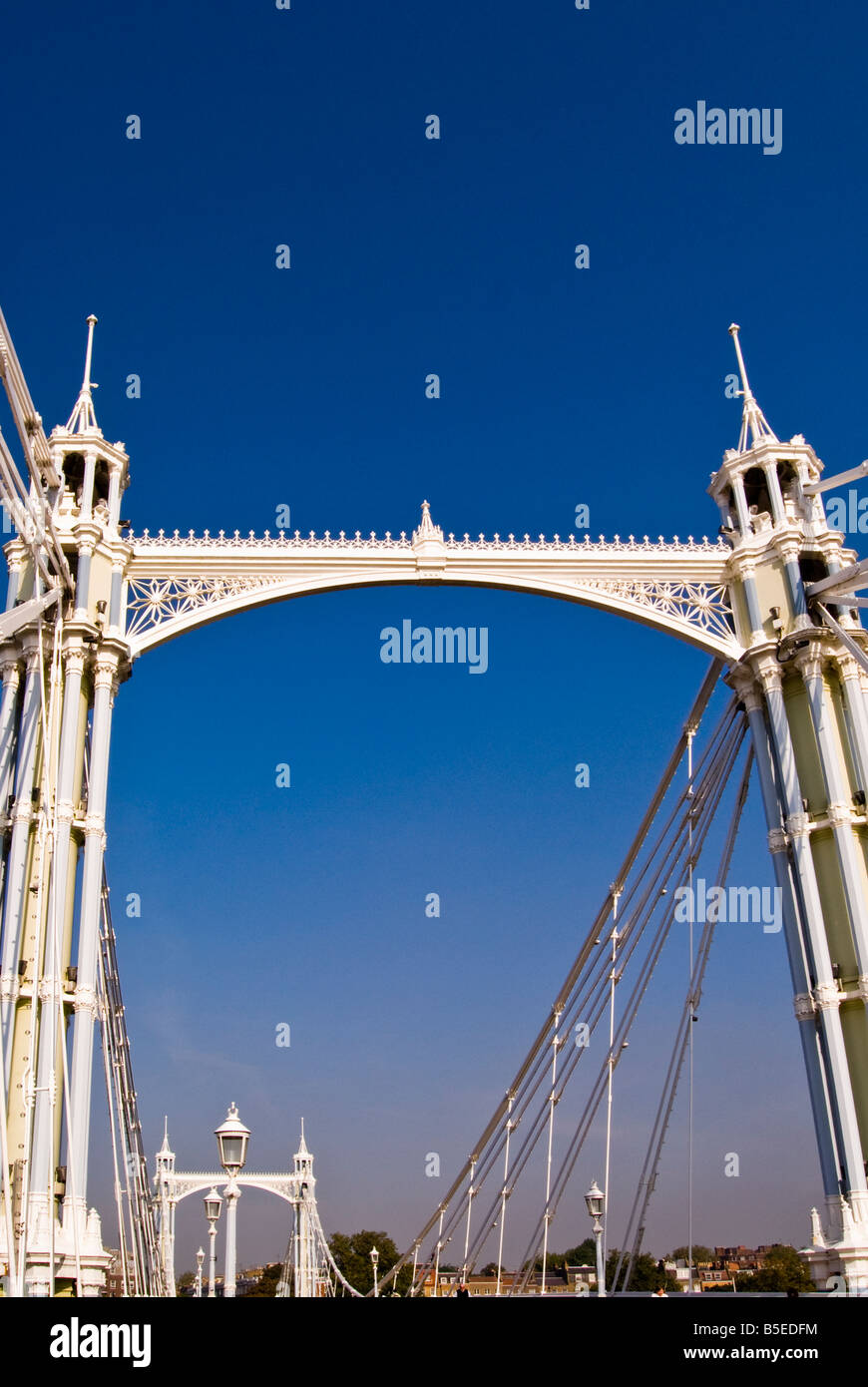 Chelsea Bridge, Londra Foto Stock