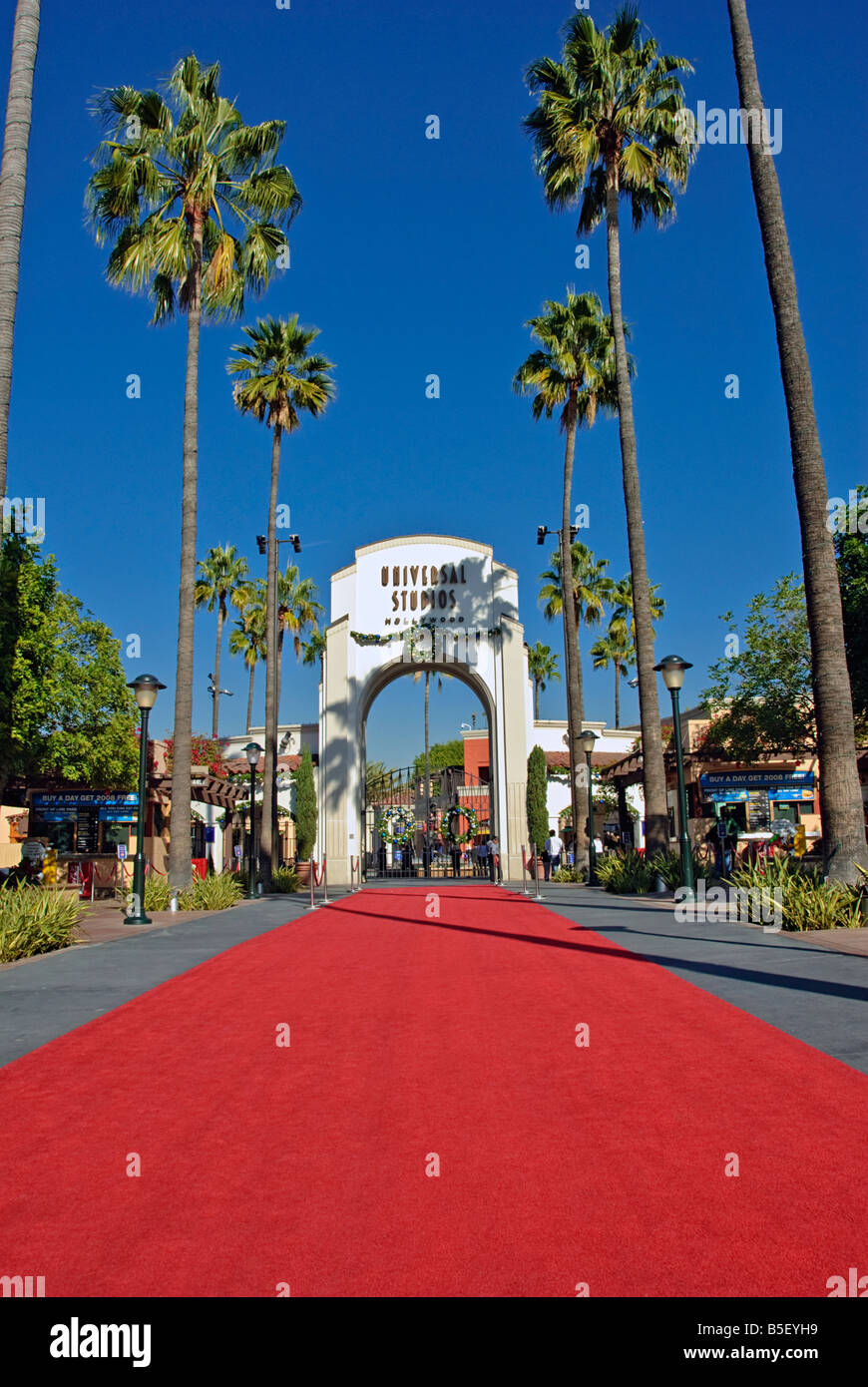 Universal Studios, LA, Hollywood, movie studio, Città universale, gli Universal Studios di Los Angeles, CA, theme park, California, Foto Stock