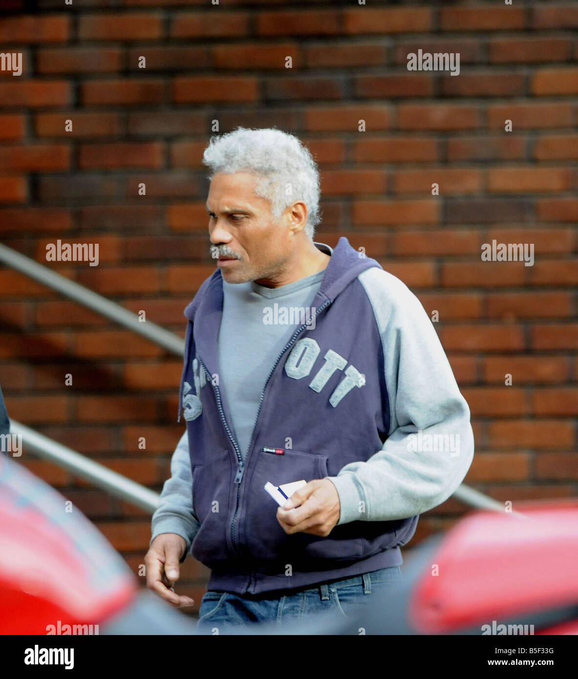 Minimo costo di utilizzo 150 Edwin Pitkin chi è stato arrestato in connessione con la morte del suo prossimo Mark boschi che ha tentato Foto Stock