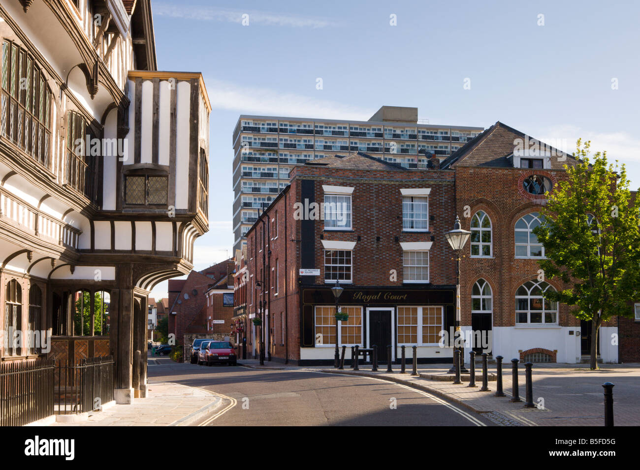 St Michael's Square Southampton Hampshire Inghilterra Foto Stock