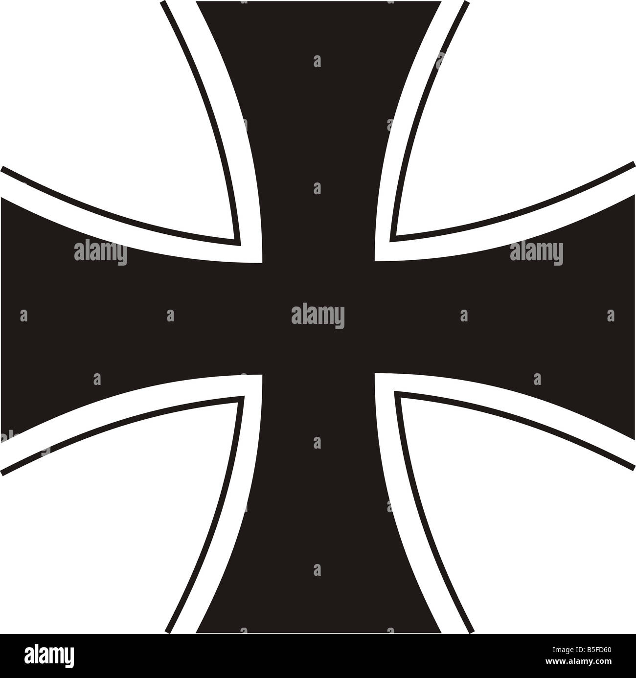 Crest tedesco illustrazione vettoriale Germania Foto Stock