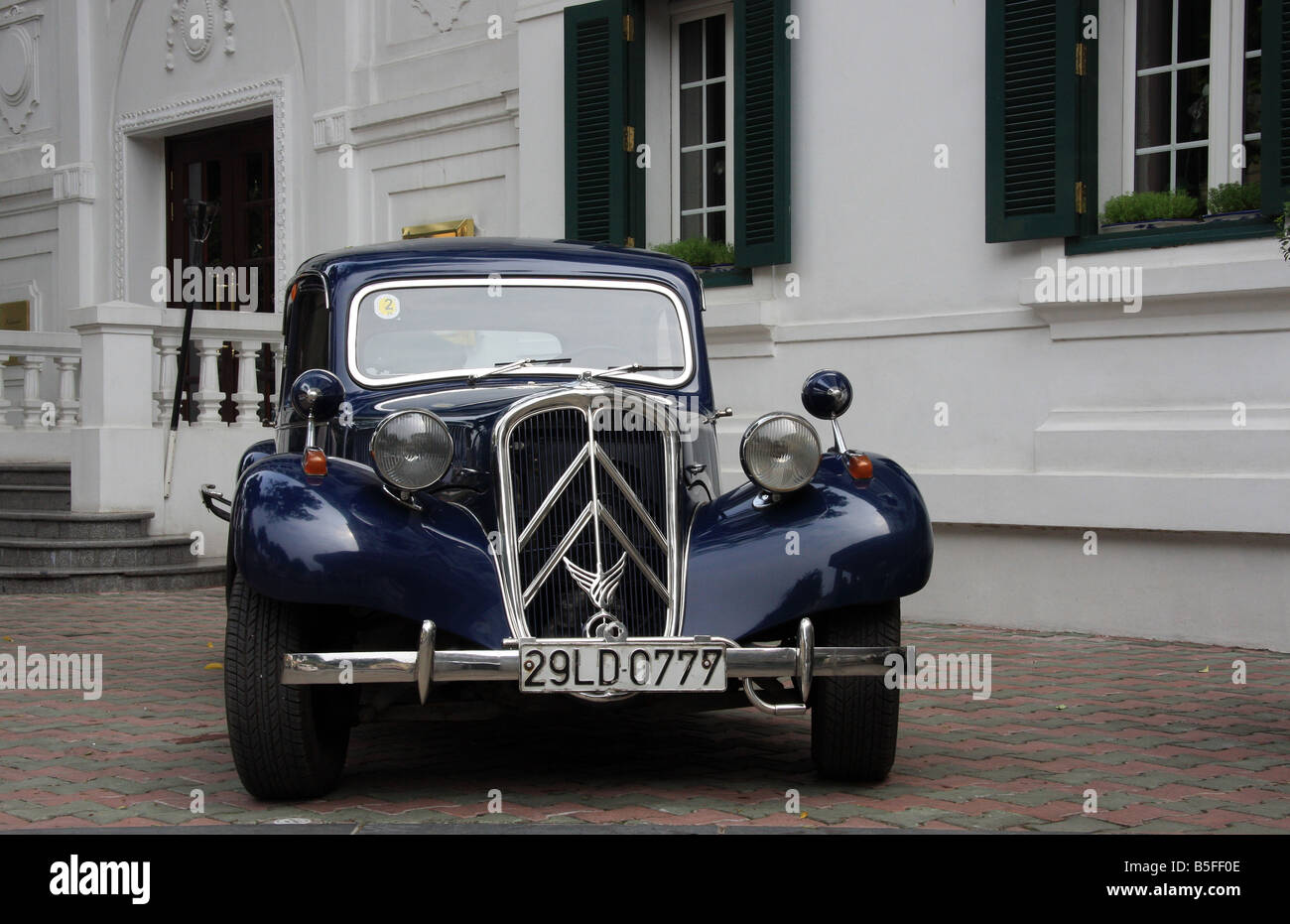 Vecchia auto Citroen Foto Stock