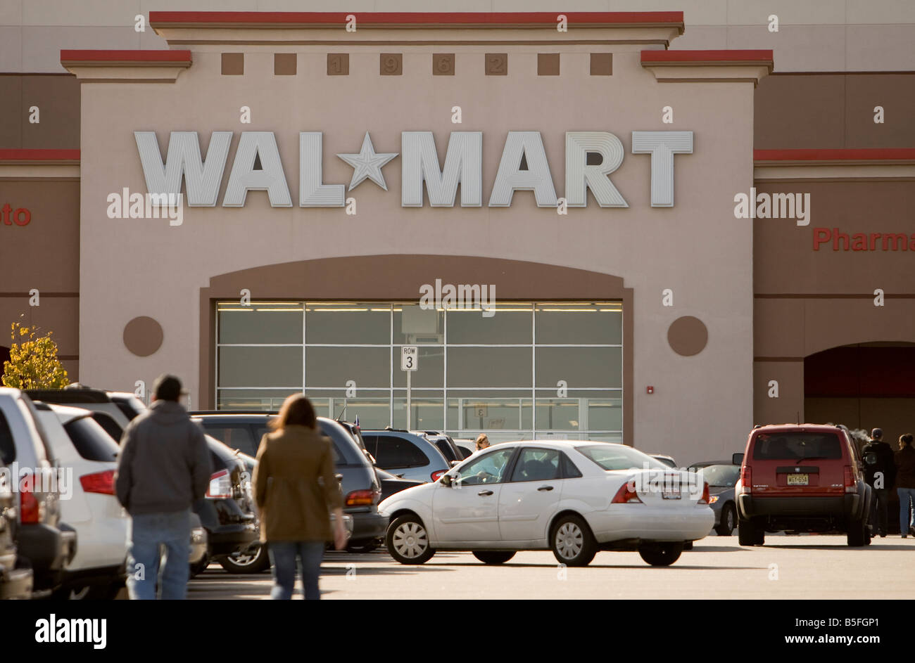 Wal Mart discount department store Foto Stock