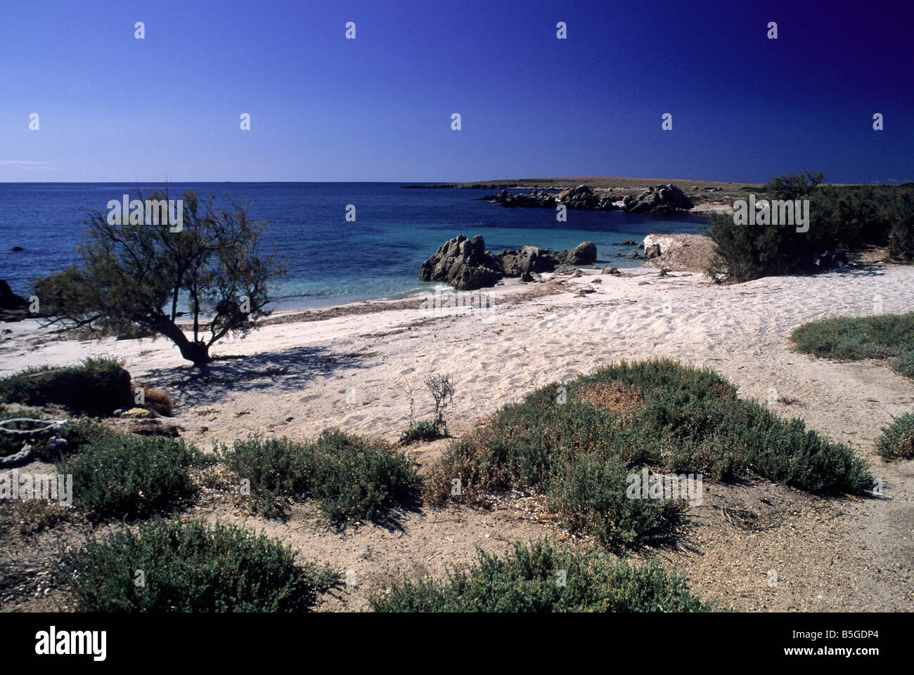 L'Isola di Mal di Ventre Park, Oristano, Sardegna, Italia Foto Stock