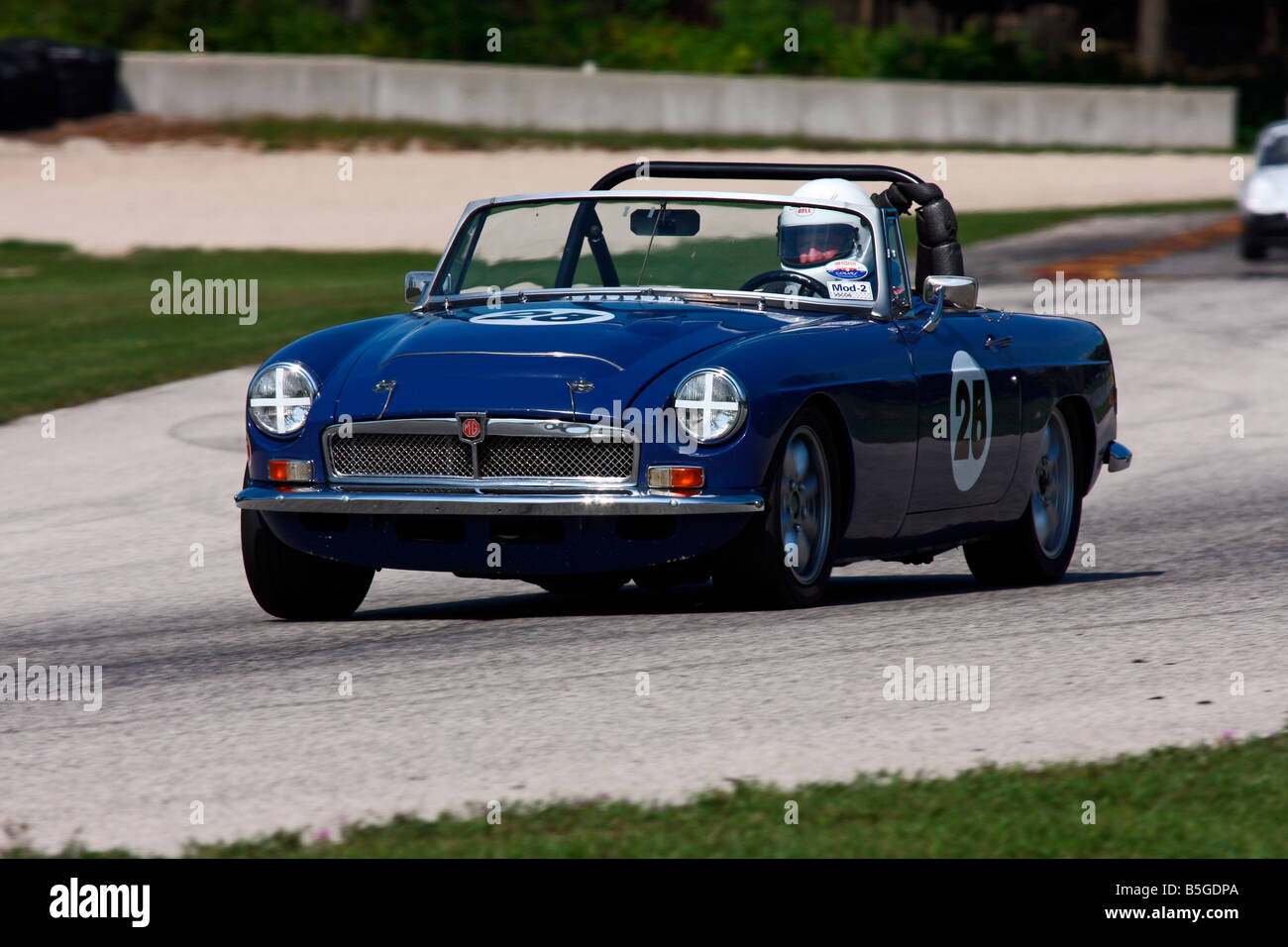 Elkhart Lake Vintage Festival 2008 Road America Wisconsin Foto Stock