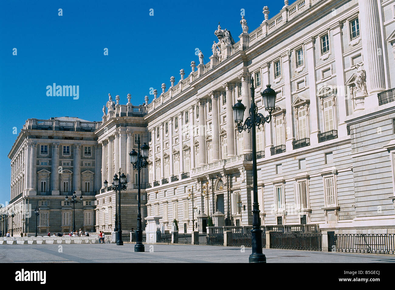 Spagna - Madrid - "Palacio Real" - Palazzo Reale Foto Stock