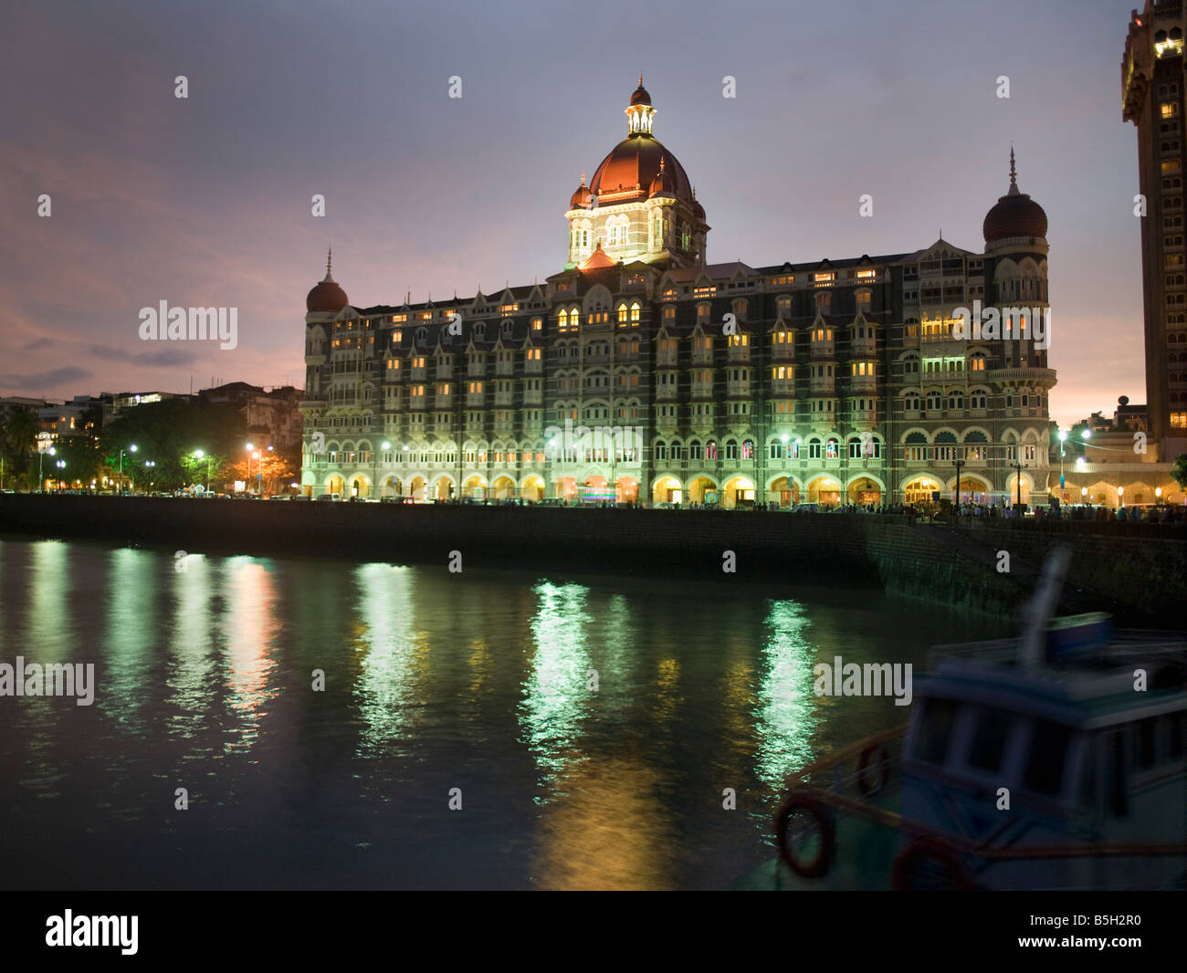 Hotel Taj Mahal di Bombay in India Foto Stock