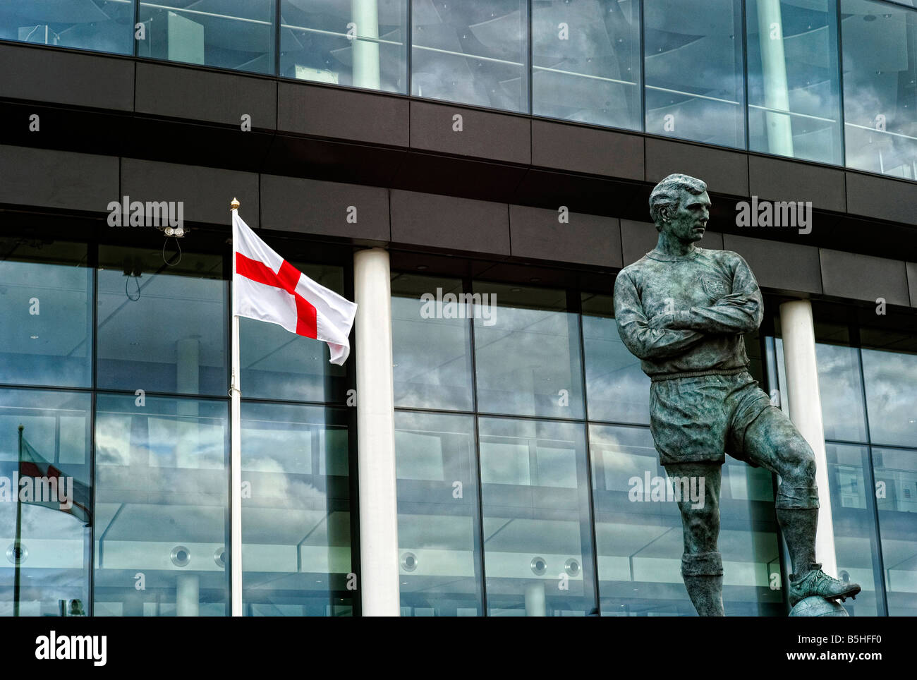 Bobby Moore statua Foto Stock