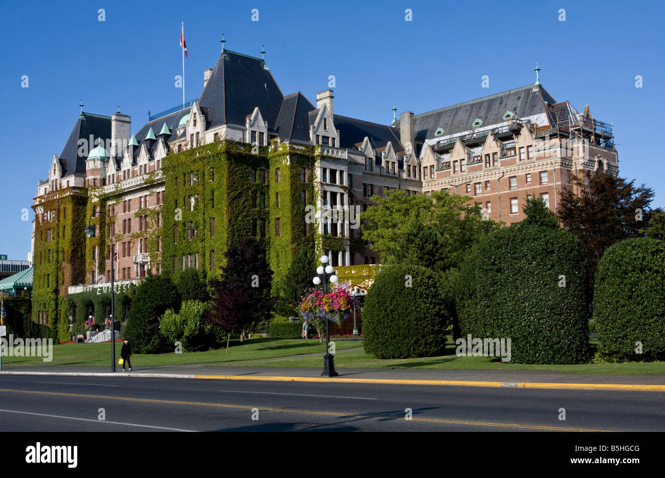 Empress Hotel Victoria British Columbia Canada Foto Stock