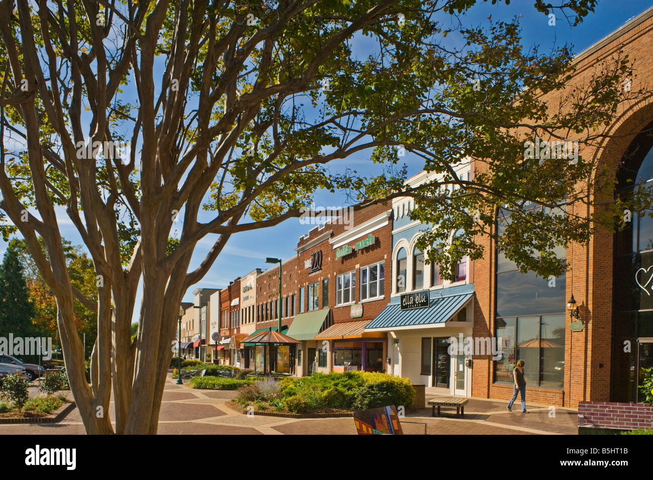 Union Square, Hickory, North Carolina, STATI UNITI D'AMERICA Foto Stock
