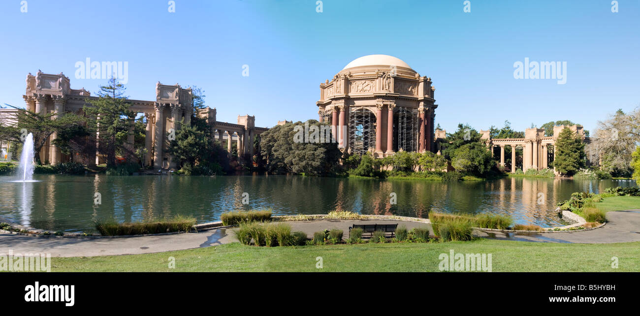 Palazzo delle Belle Arti, San Francisco Foto Stock