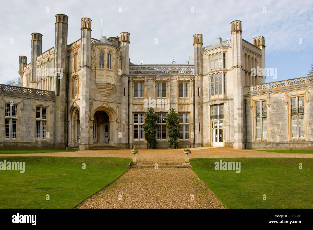 Grado 1 elencati Highcliffe castello di proprietà da Christchurch Consiglio comunale Foto Stock