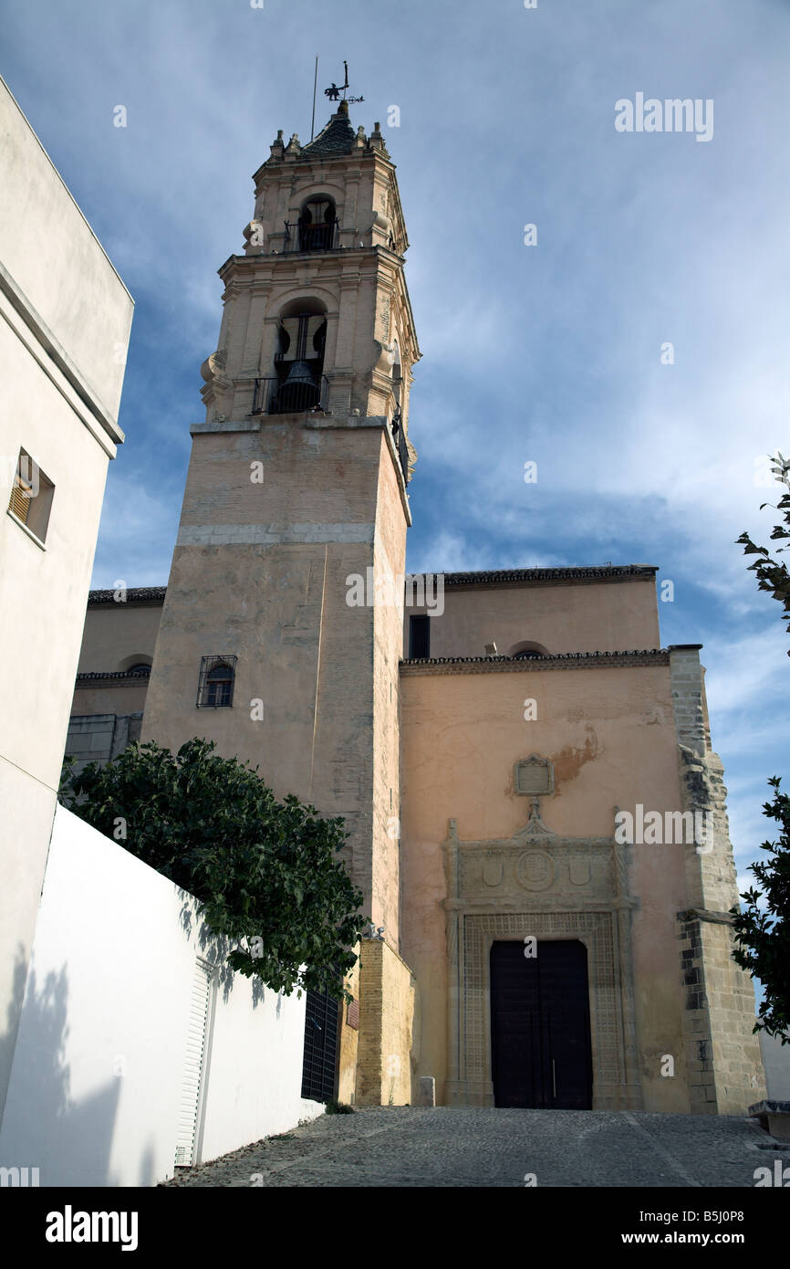 La Parroquia de Santa María la Mayor è una cinquecentesca chiesa gotica in città di Baena Andalusia Spagna Foto Stock