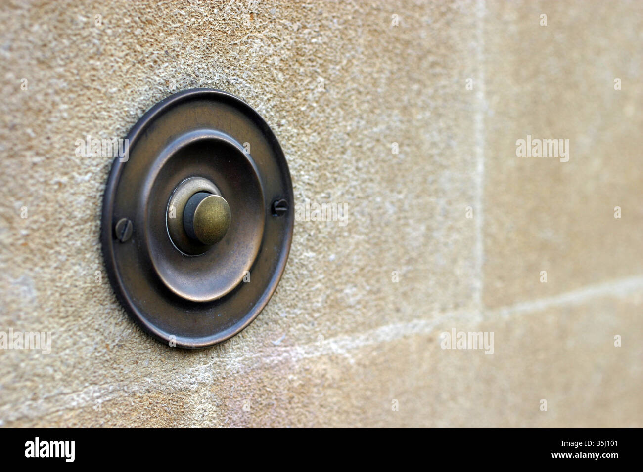 Campanello tradizionale Foto Stock
