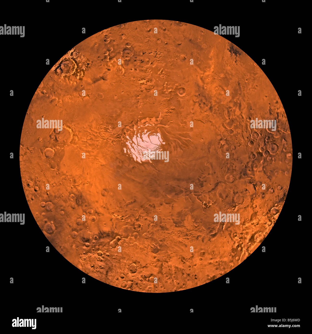 Mare regione australe di Marte. Foto Stock