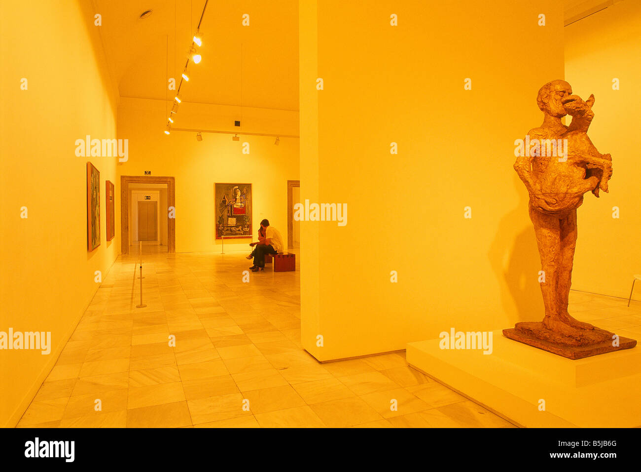 Spagna - Madrid - Regina Sofia Art Center - Museo del moderno del XX secolo - arte Foto Stock