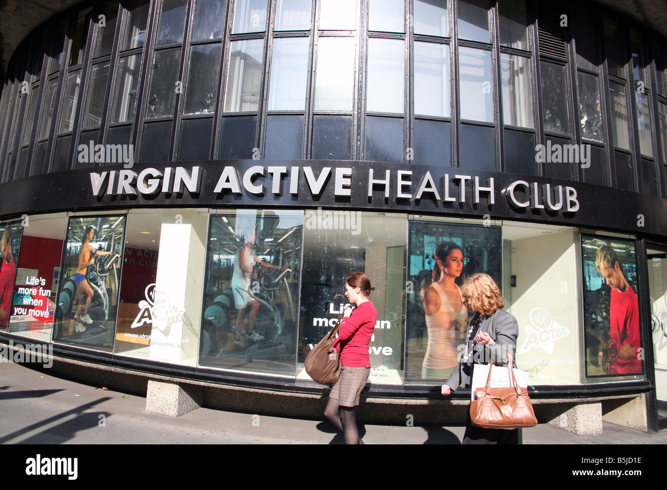 Virgin Active Health Club palestra in Barbican, Londra Foto Stock