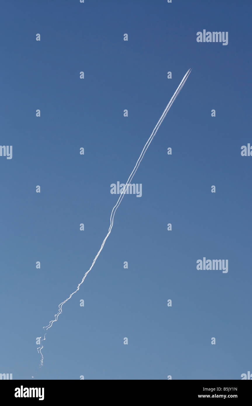 Volo aereo - scalata al cielo Foto Stock