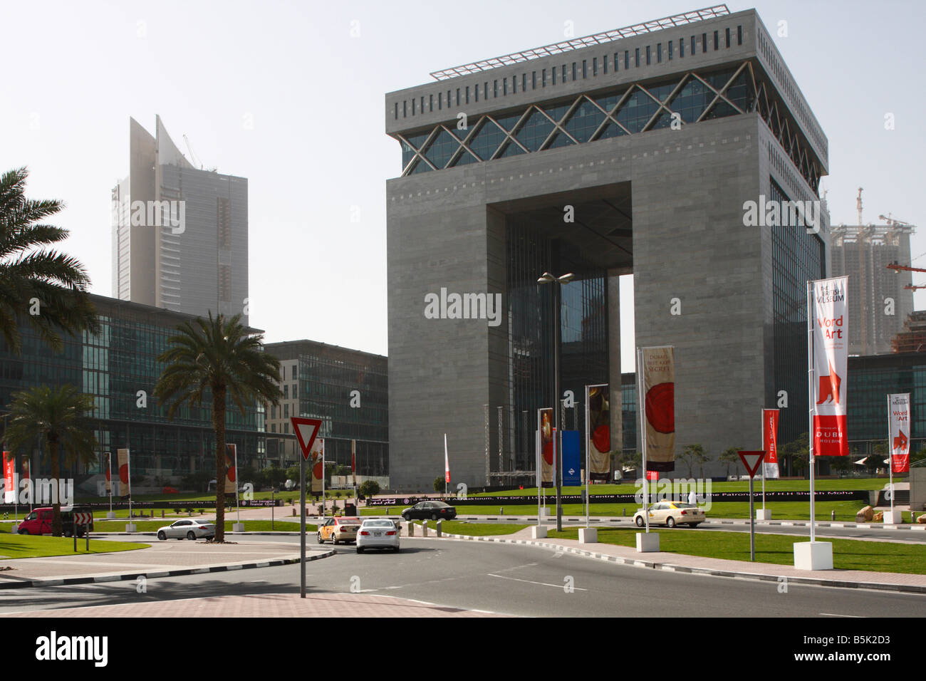 HIGHRISE EDIFICI DI DUBAI Foto Stock