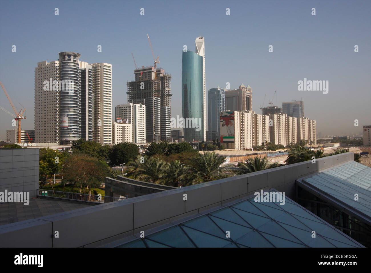 HIGHRISE EDIFICI DI DUBAI Foto Stock