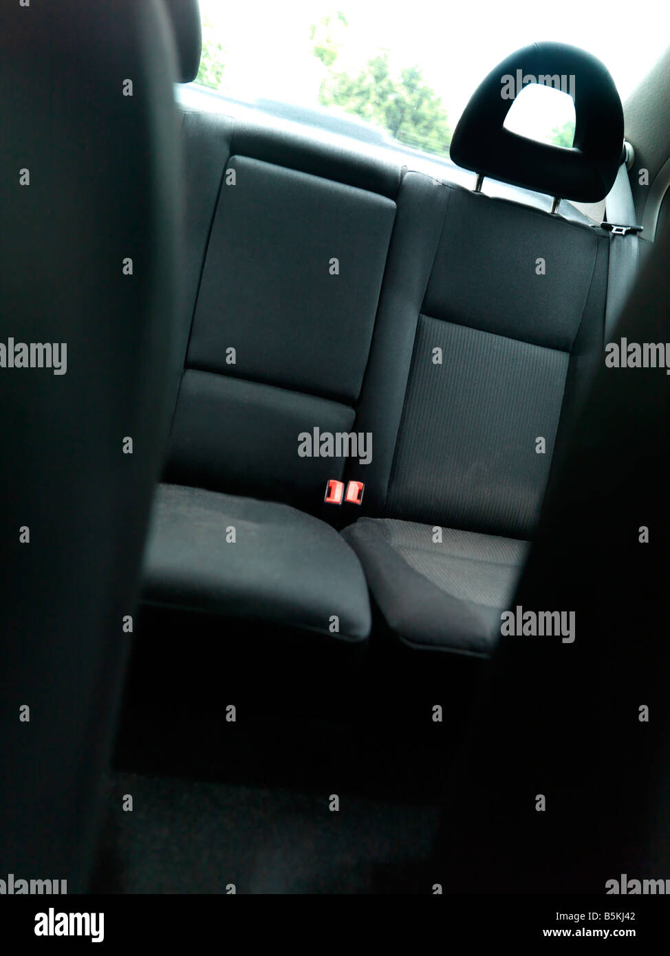 Sedile posteriore di VW Bora Foto Stock