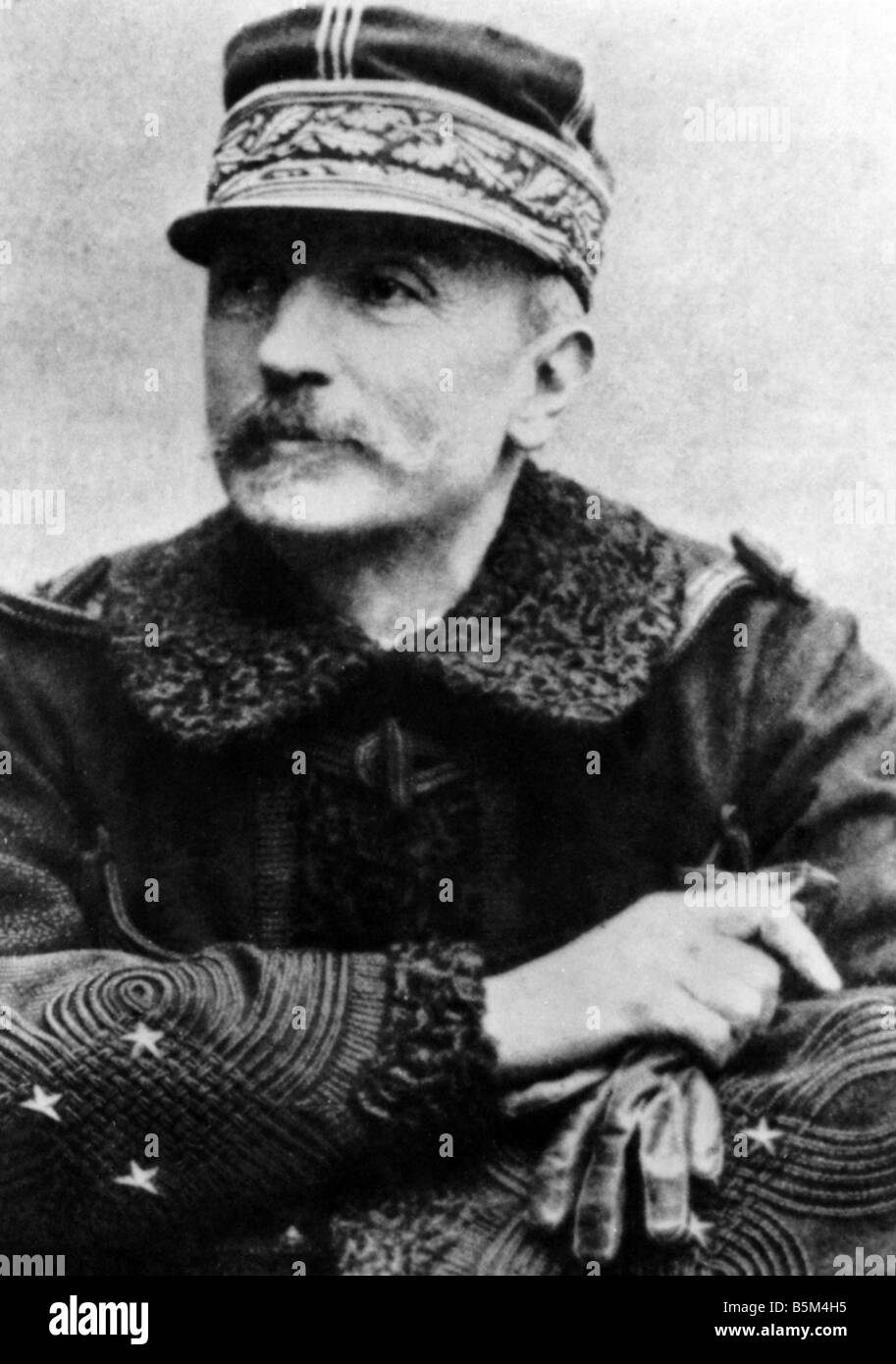 Boisdeffre, Raoul le Mouton de, 6.2.1839 - 25.8.1919, generale francese, Capo Di Stato Maggiore dell'esercito 1894 - 1898, a metà lunghezza, circa 1895, , Foto Stock