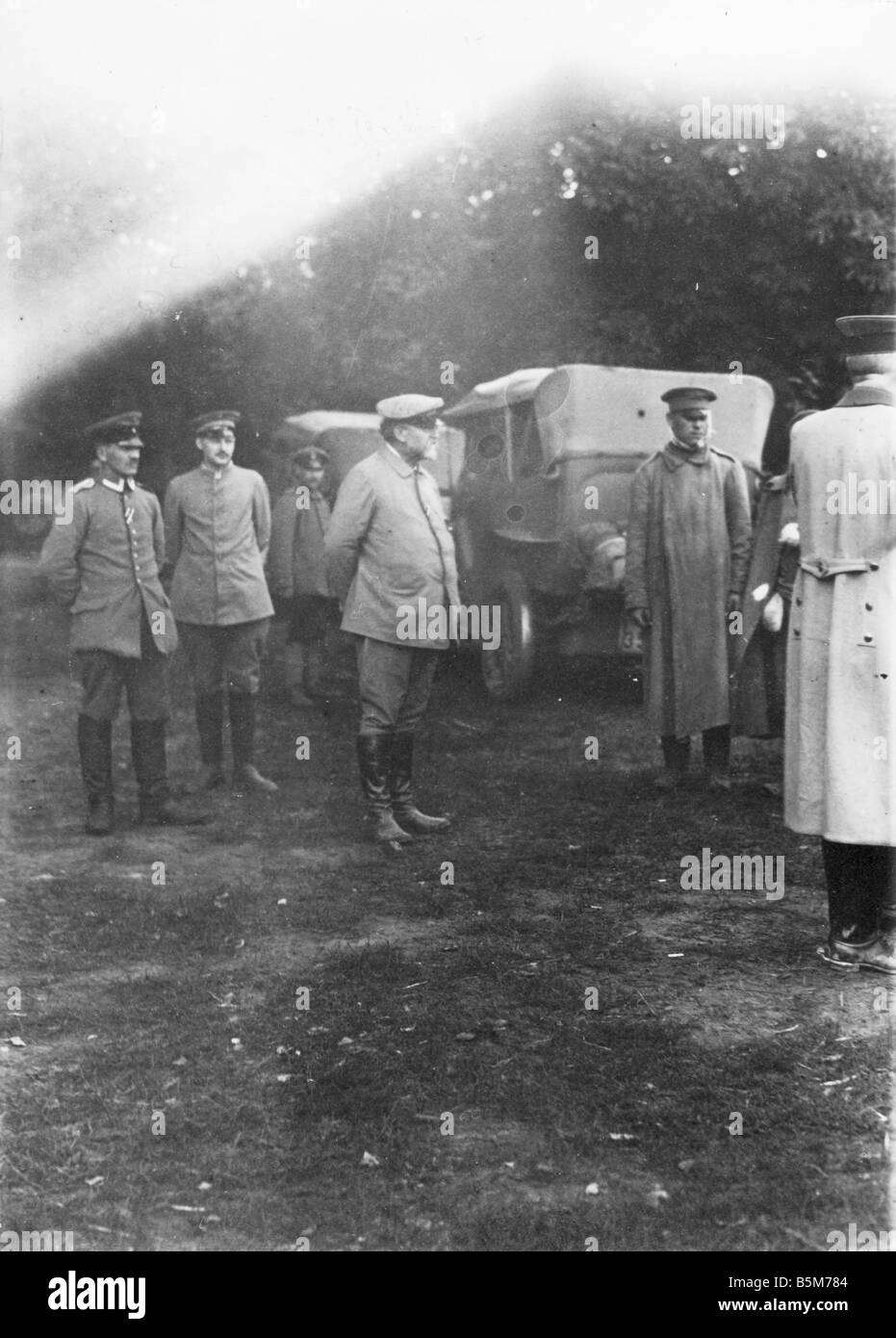 1 G408 F1916 Ganghofer sul Fronte Orientale della PRIMA GUERRA MONDIALE 1916 Ludwig Ganghofer Autore Kaufbeuren 7 luglio 1855 Lago di Tegernsee Tegern 24 Luglio 19 Foto Stock