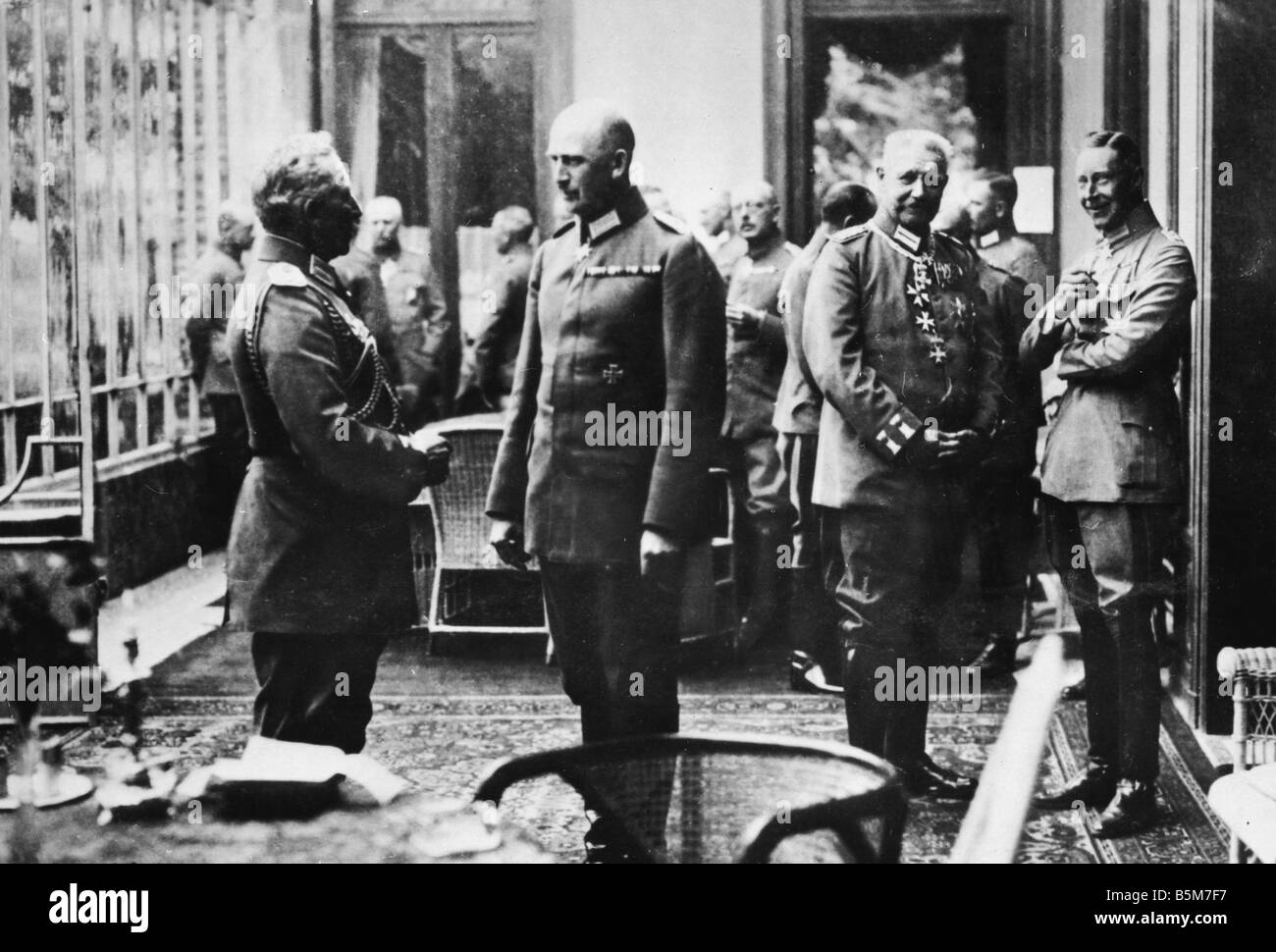 1 W46 F1918 1 Wilhelm II 30 anni di governo 1918 Wilhelm II Kaiser tedesco 1888 1918 1859 1941 celebra il Kaiser s 30 anni Foto Stock