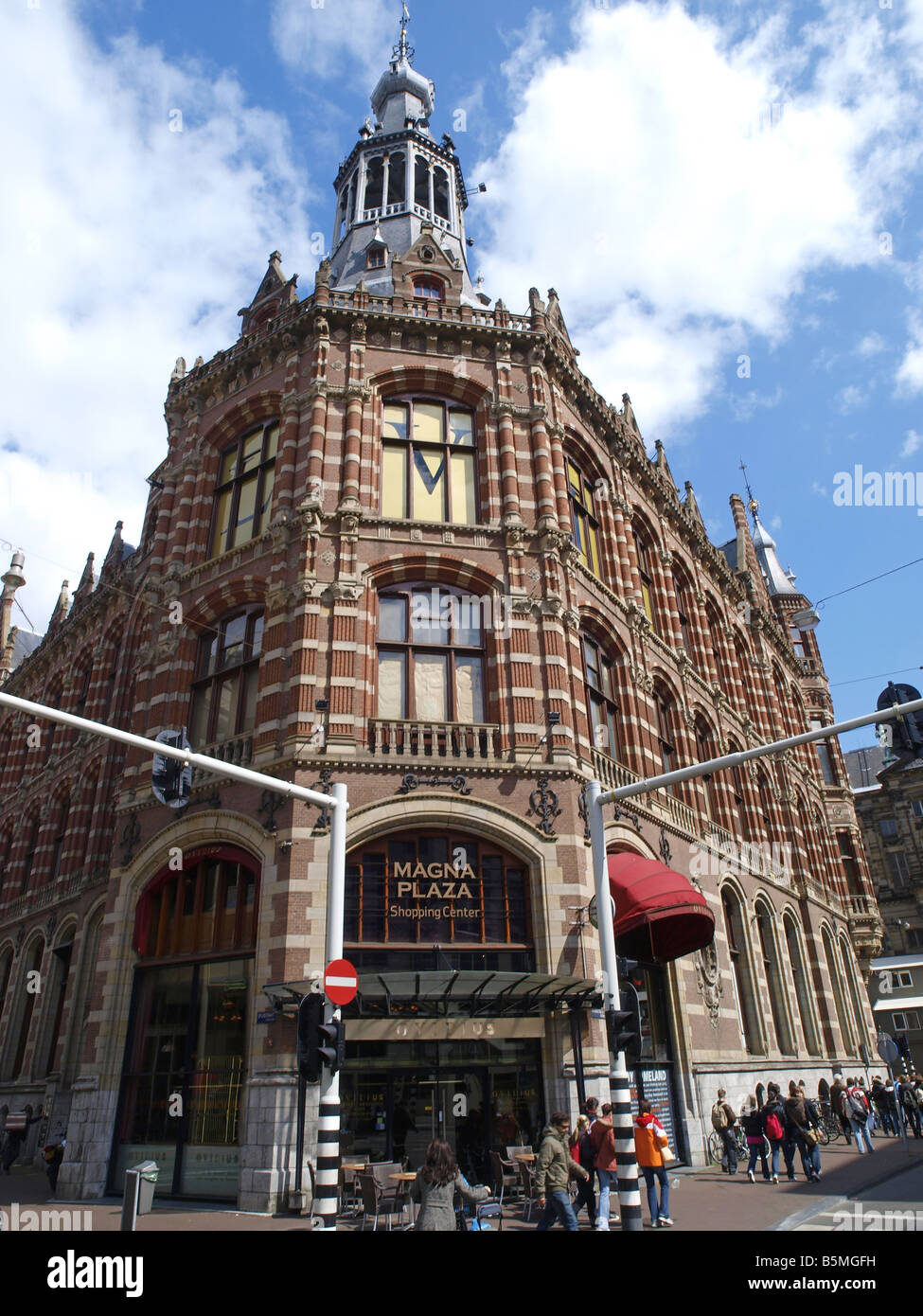 Amsterdam, il centro commerciale Magna Plaza Foto Stock