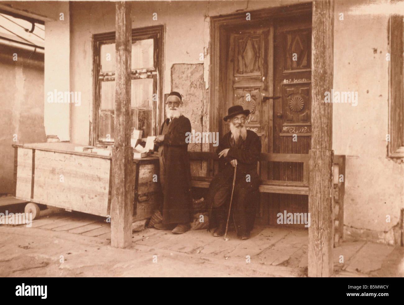 Gli ebrei nel Olesko durante la guerra mondiale 1 Foto Storia dell'Ebraismo ebrei in Oriente Olesko Galizia durante la guerra mondiale 1 foto c 1915 16 Foto Stock