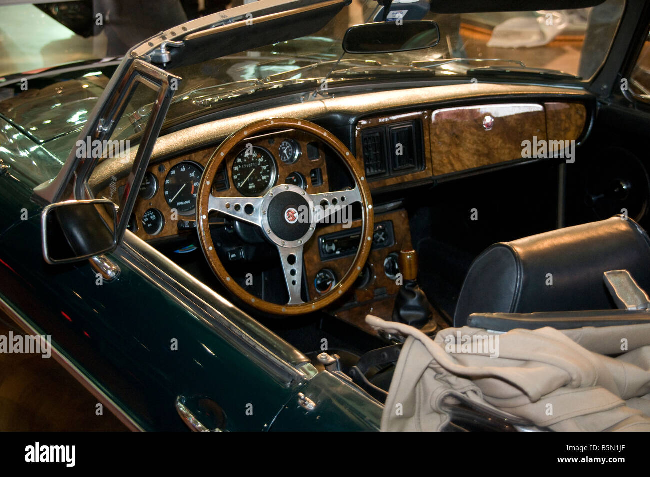 Morris Garage MG Oldtimer Foto Stock