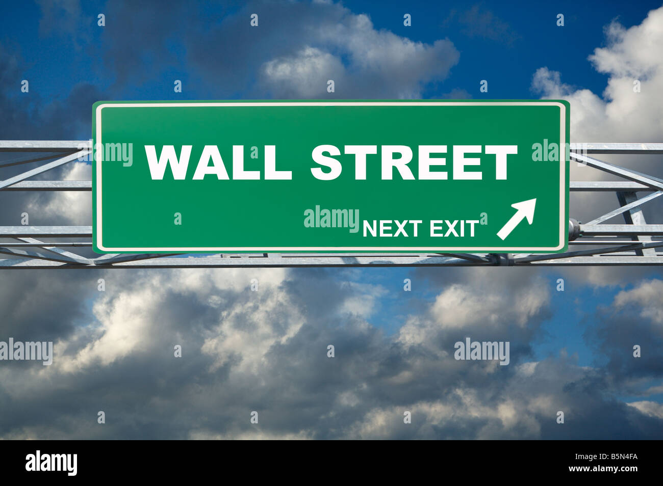 Wall street Foto Stock