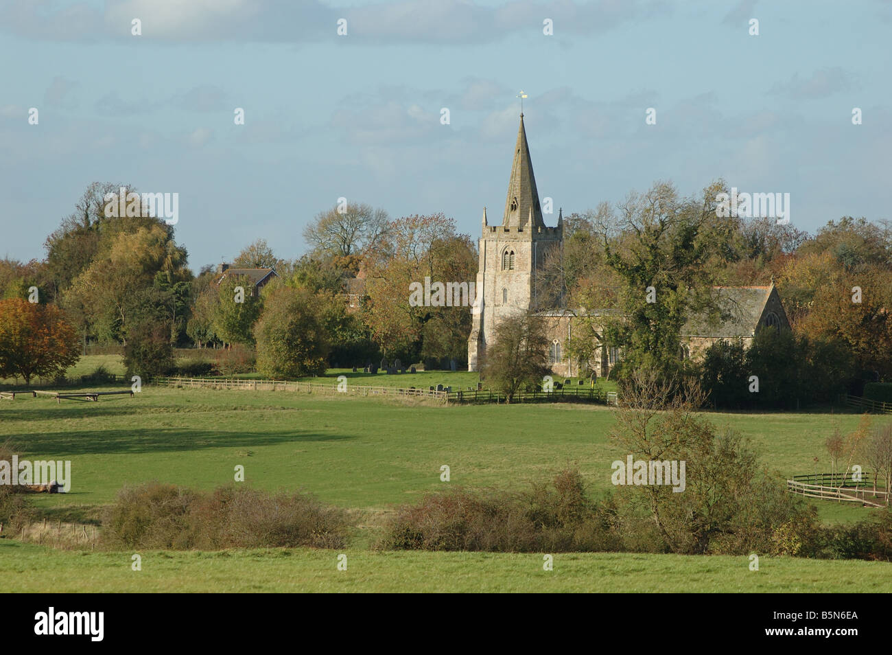 Chiesa di tutti i santi, Peatling Magna, Leicestershire, England, Regno Unito Foto Stock