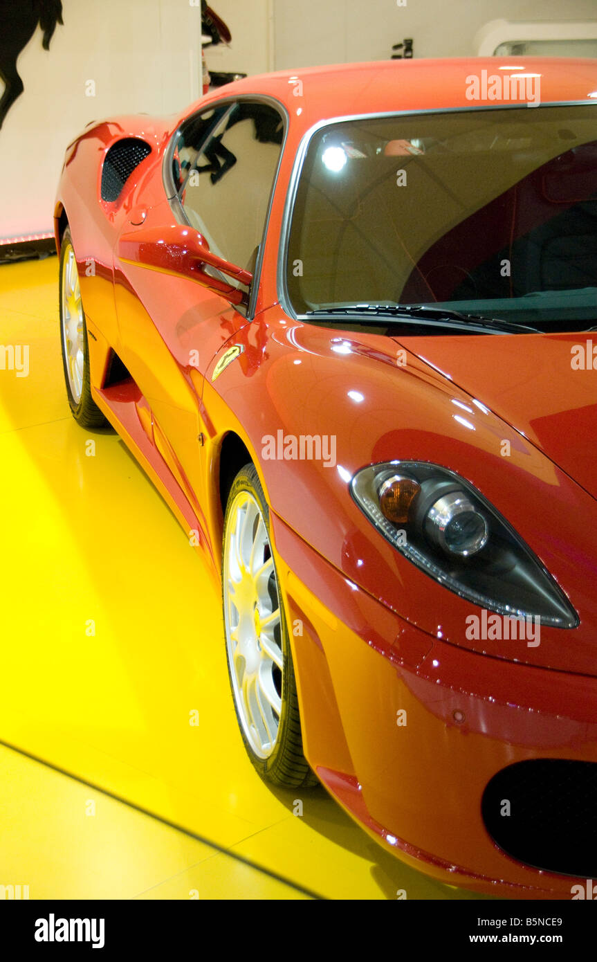 Ferrari F430 automobile sportiva rossa Foto Stock