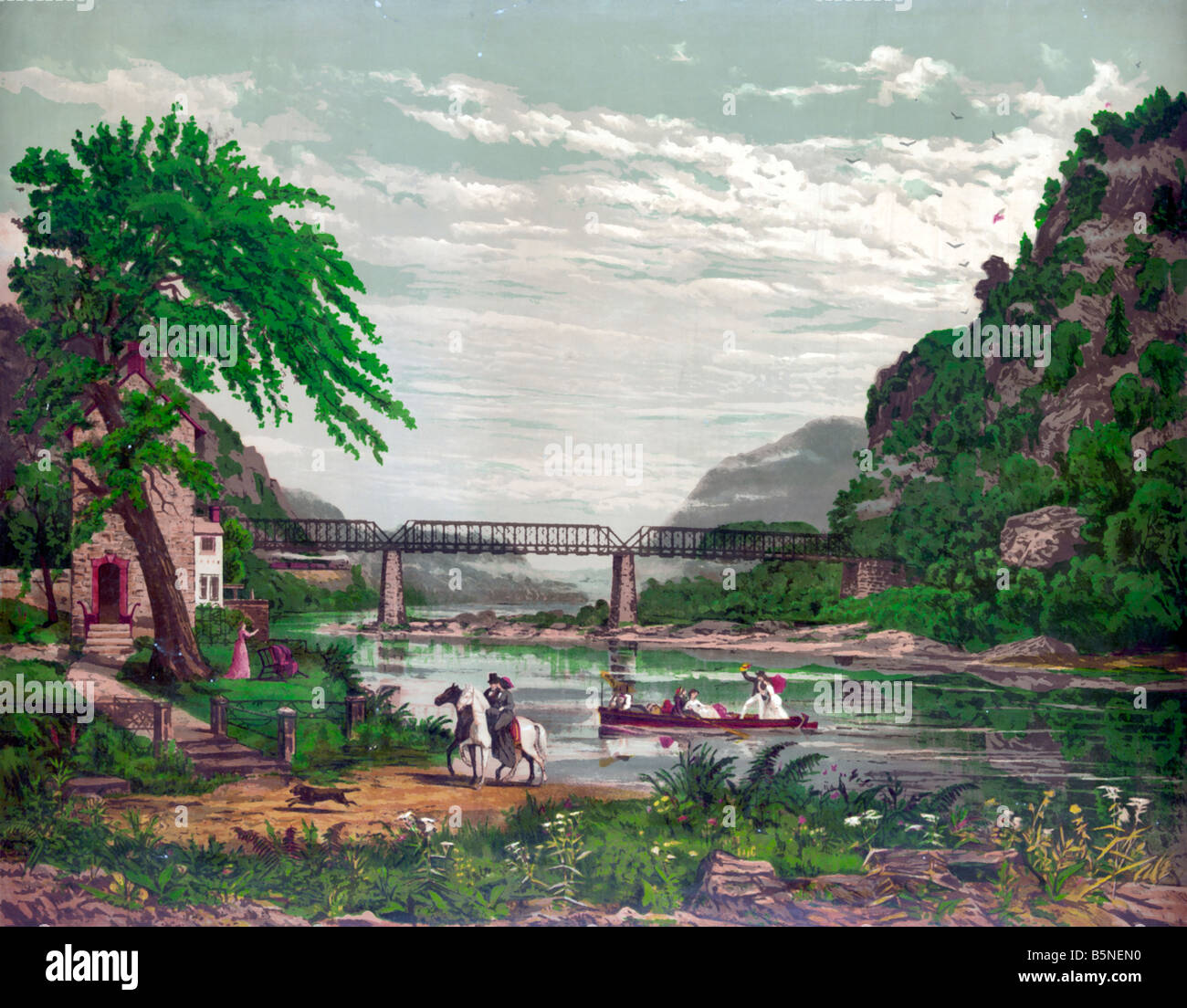 Shenandoah Valley Foto Stock