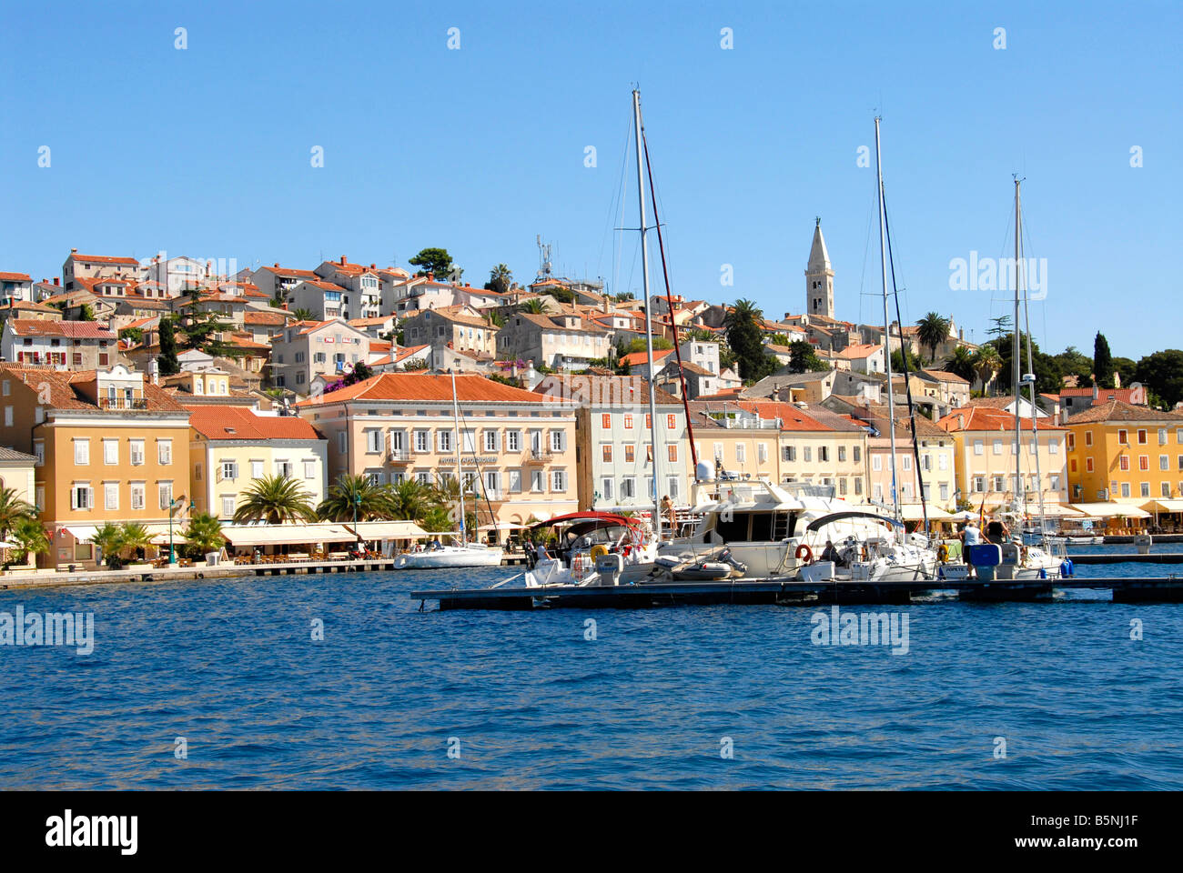 Porto di Mali Losinj Losinj Island Croazia Foto Stock