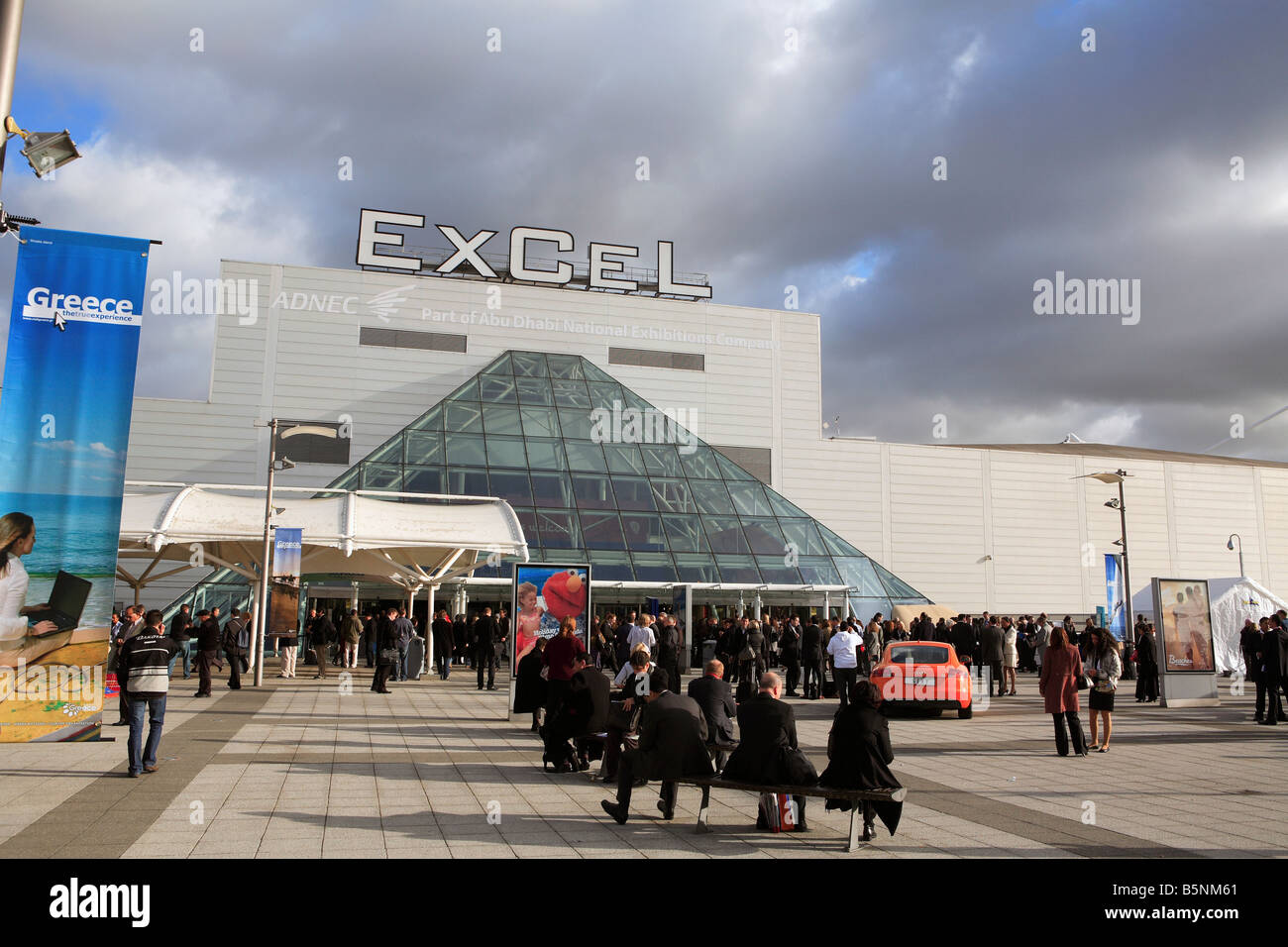 Regno unito Londra Docklands il centro excel Foto Stock