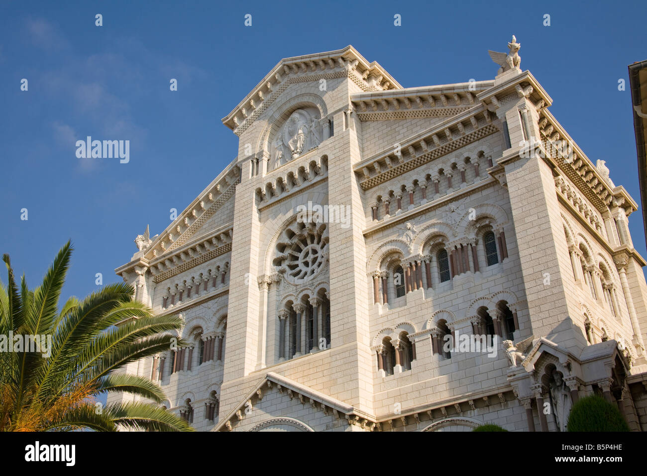 La Cattedrale di San Nicola, Cathedrale de Monaco, Monaco-Ville, Monaco, Francia Foto Stock