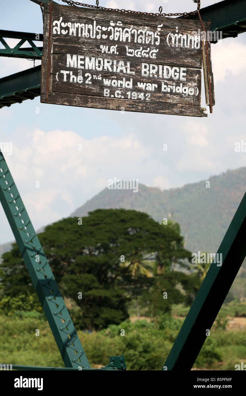 Pai memorial bridge dalla seconda guerra mondiale Foto Stock