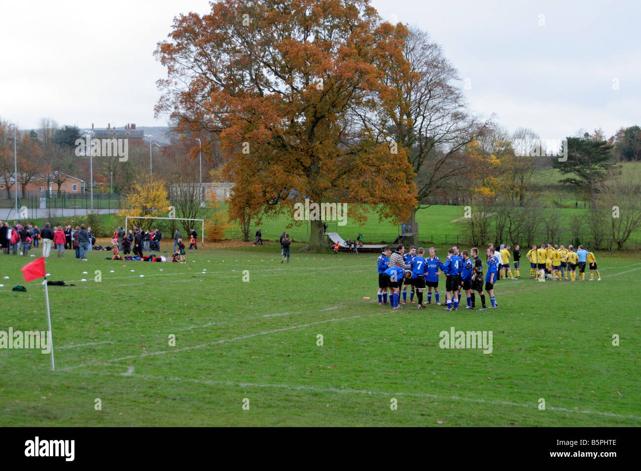 Lo sport ricreativo MOTIVI PER USO PUBBLICO WELLINGTON SOMERSET Foto Stock