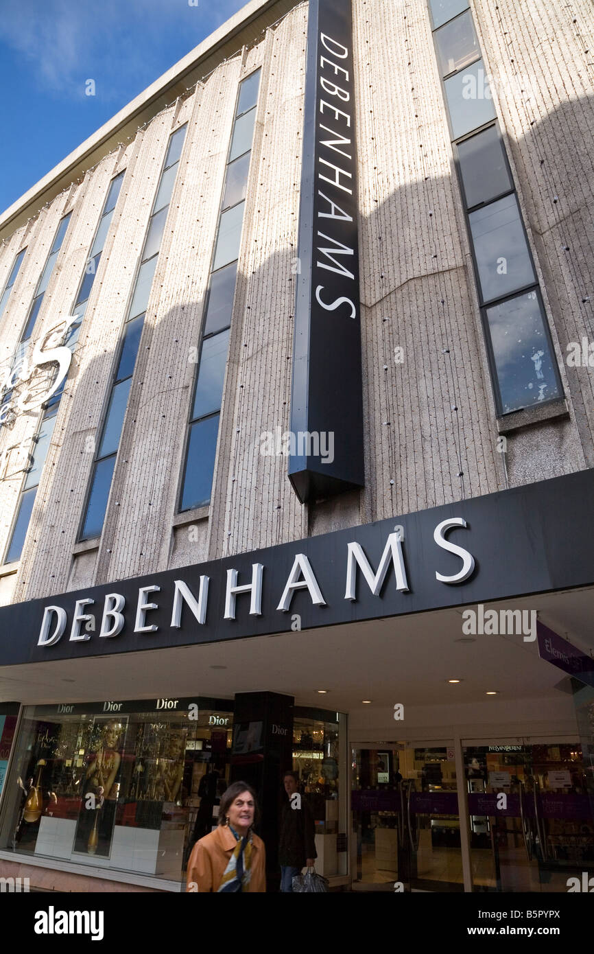 Negozio Debenhams su Oxford Street Foto Stock Negozio Debenhams su Oxford Street Foto Stock
