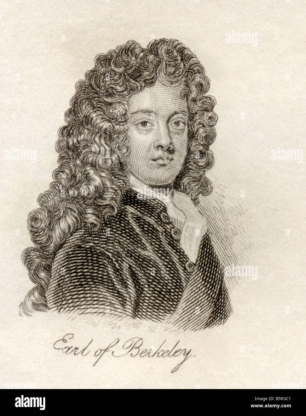 James Berkeley, 3rd conte di Berkeley, 1679 - 1736. Ufficiale della Royal Navy inglese e primo Signore dell'Ammiragliato Foto Stock