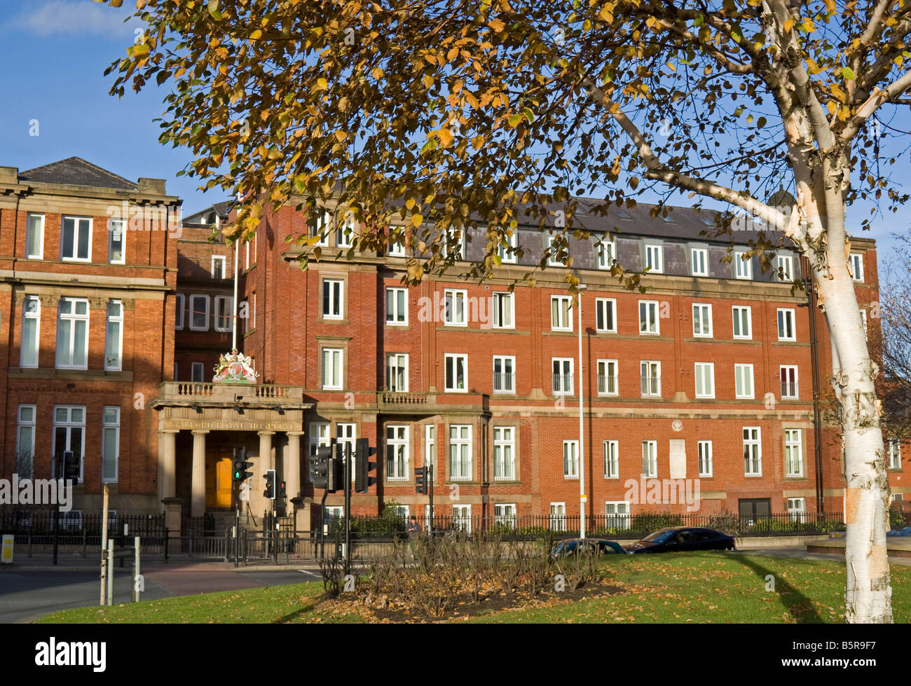 Ex Salford Royal Hospital, Cappella San, Salford,UK. Ora appartamenti. Foto Stock