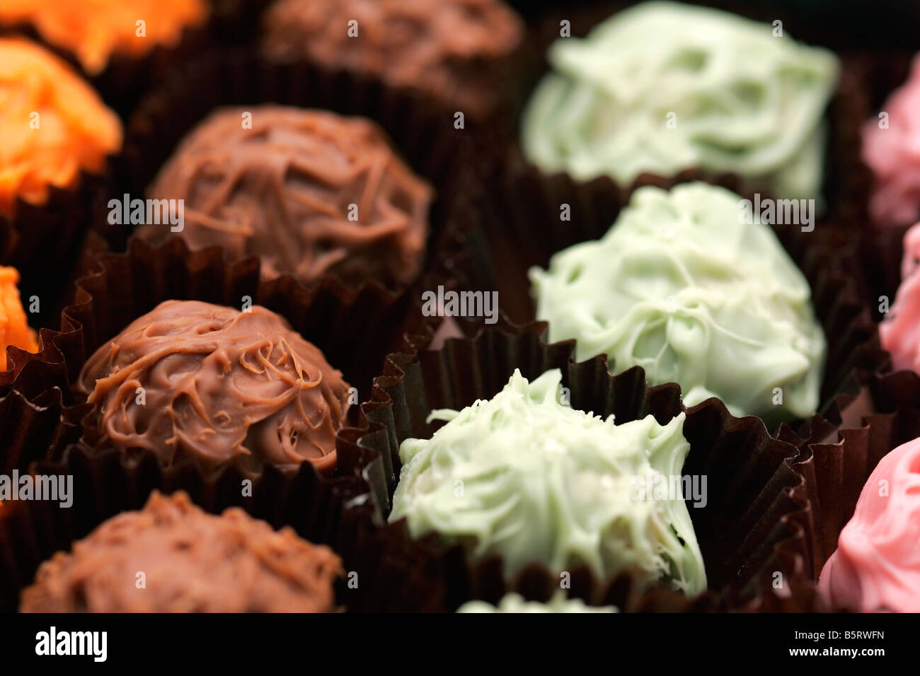 caramella di cioccolato Foto Stock