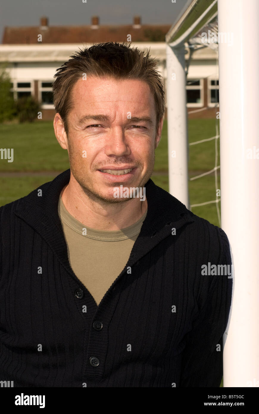 Ex Chelsea e calciatore inglese Graeme Le Saux Foto Stock Ex Chelsea e calciatore inglese Graeme Le Saux Foto Stock